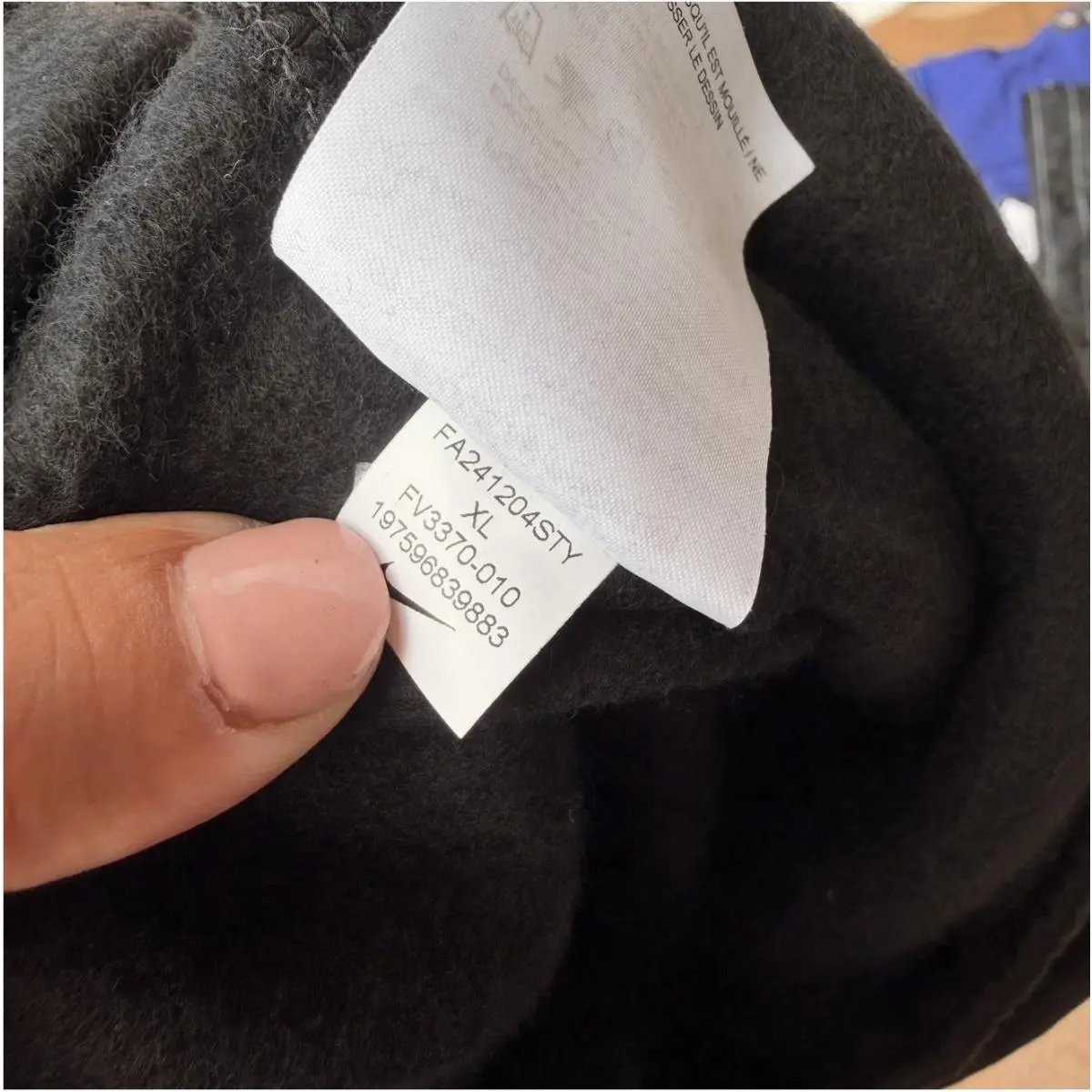Nike clothing - Tech Fleece - Tech Fleece - FV3370-010 - Green, Manufacturer: Black/Clover Green/White (UPC: 197596630886) 7