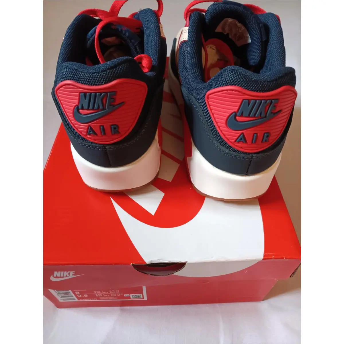 Nike shoes - Nike Air Max 90 - Air Max - CJ0611-101 - Red 3