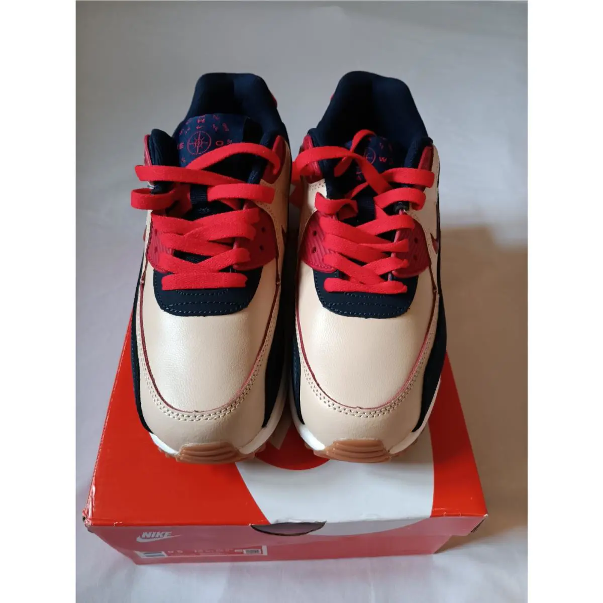 Nike shoes - Nike Air Max 90 - Air Max - CJ0611-101 - Red 0