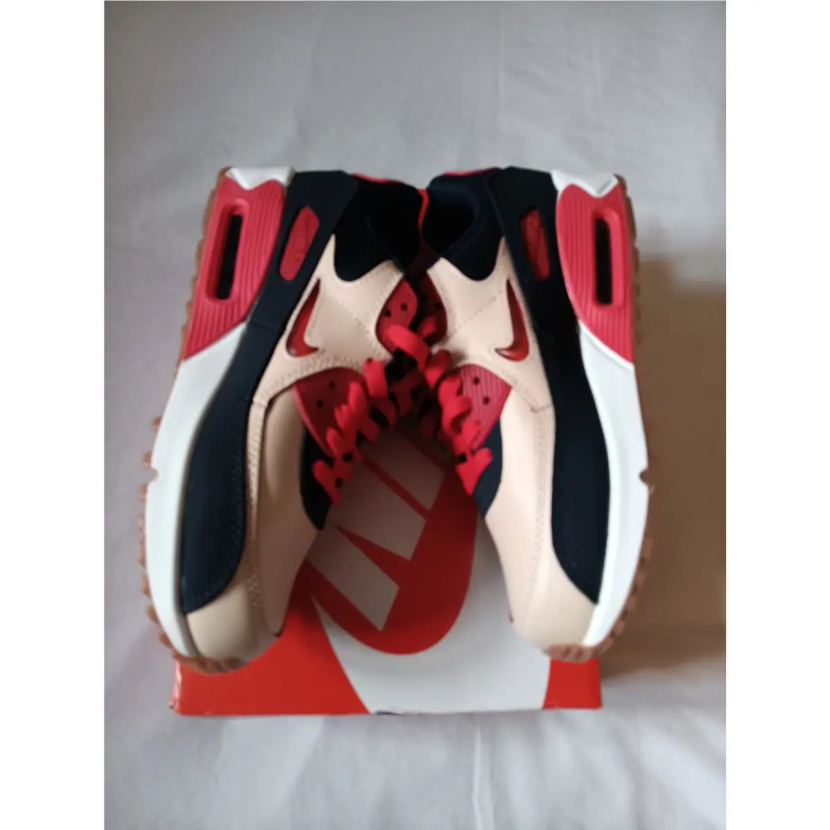 Nike shoes - Nike Air Max 90 - Air Max - CJ0611-101 - Red 1