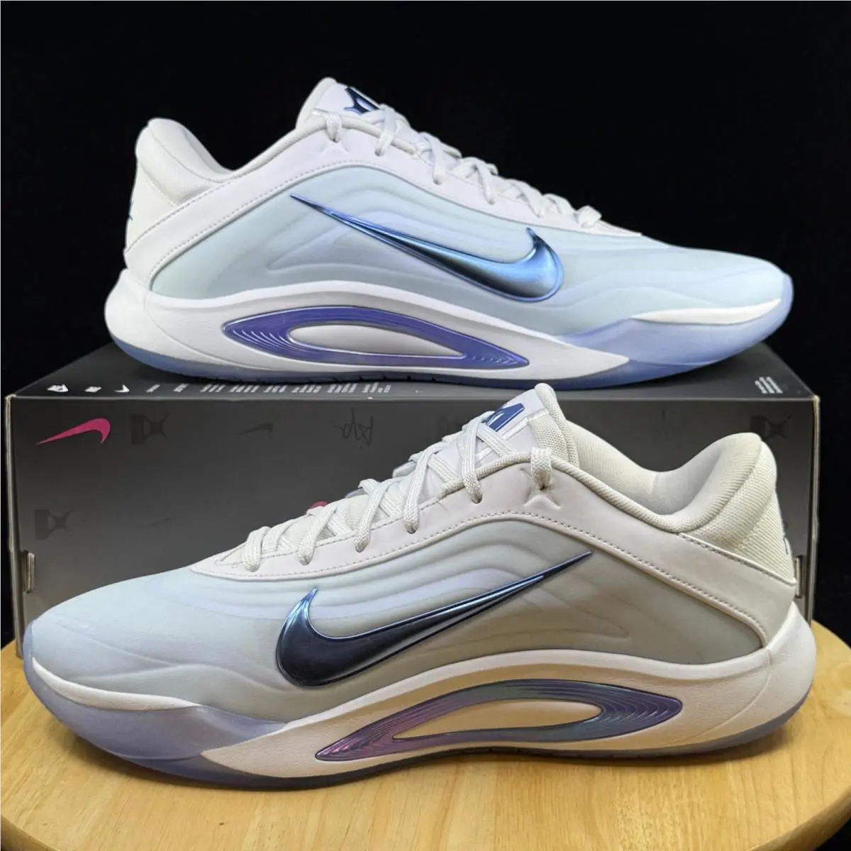 Nike Aja Wilson Football Grey/sapphire Nby FZ8605 104 Women’s 13/ Men 11.5