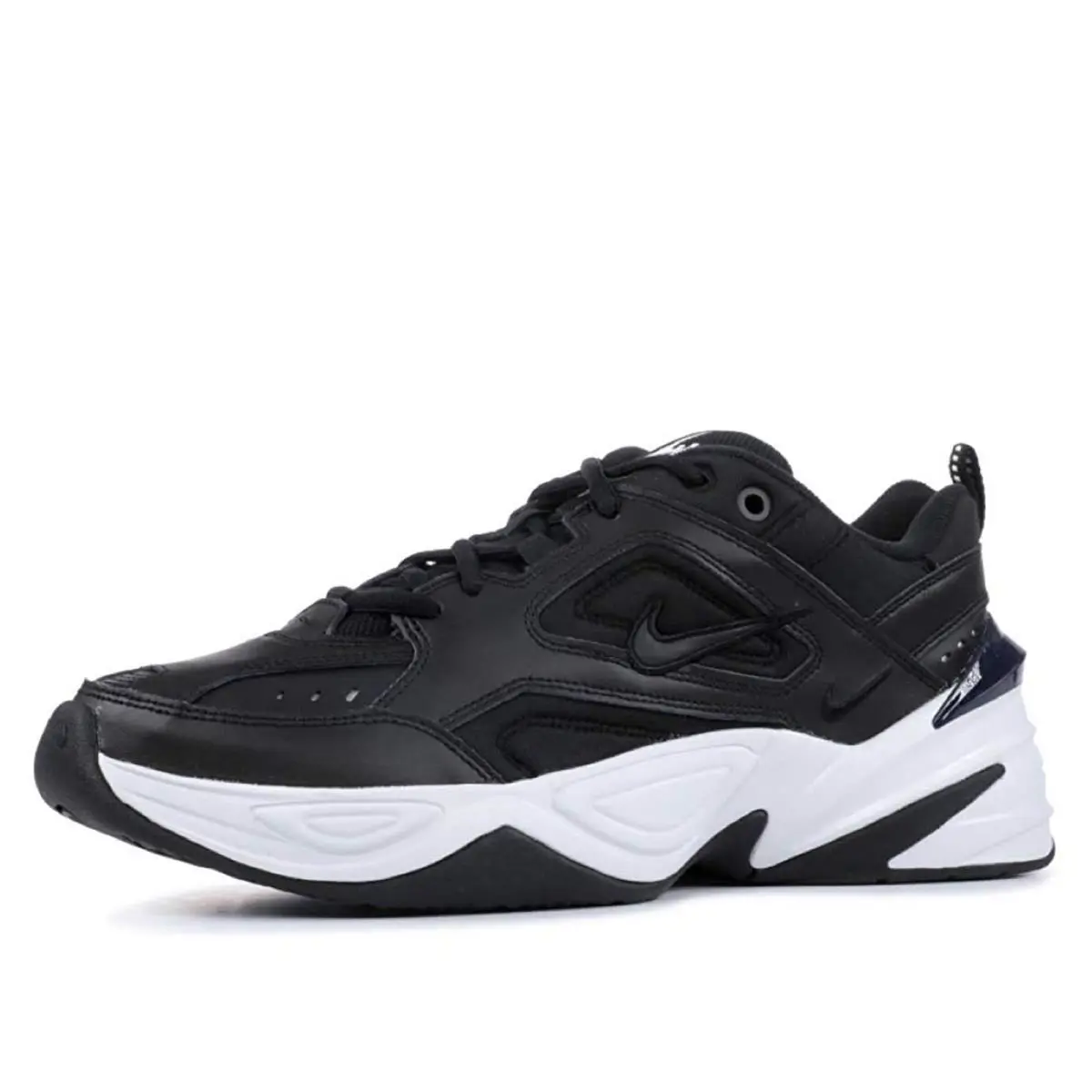 Nike Women`s Black/obsidian M2K Tekno Sneakers AO3108 Sz 6.5 - Black