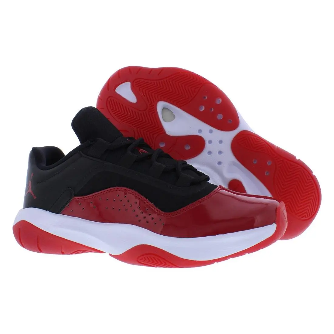 Nike Air Jordan 11 Cmft Low Womens Shoes Size 12 Color: Black/gym Red/white