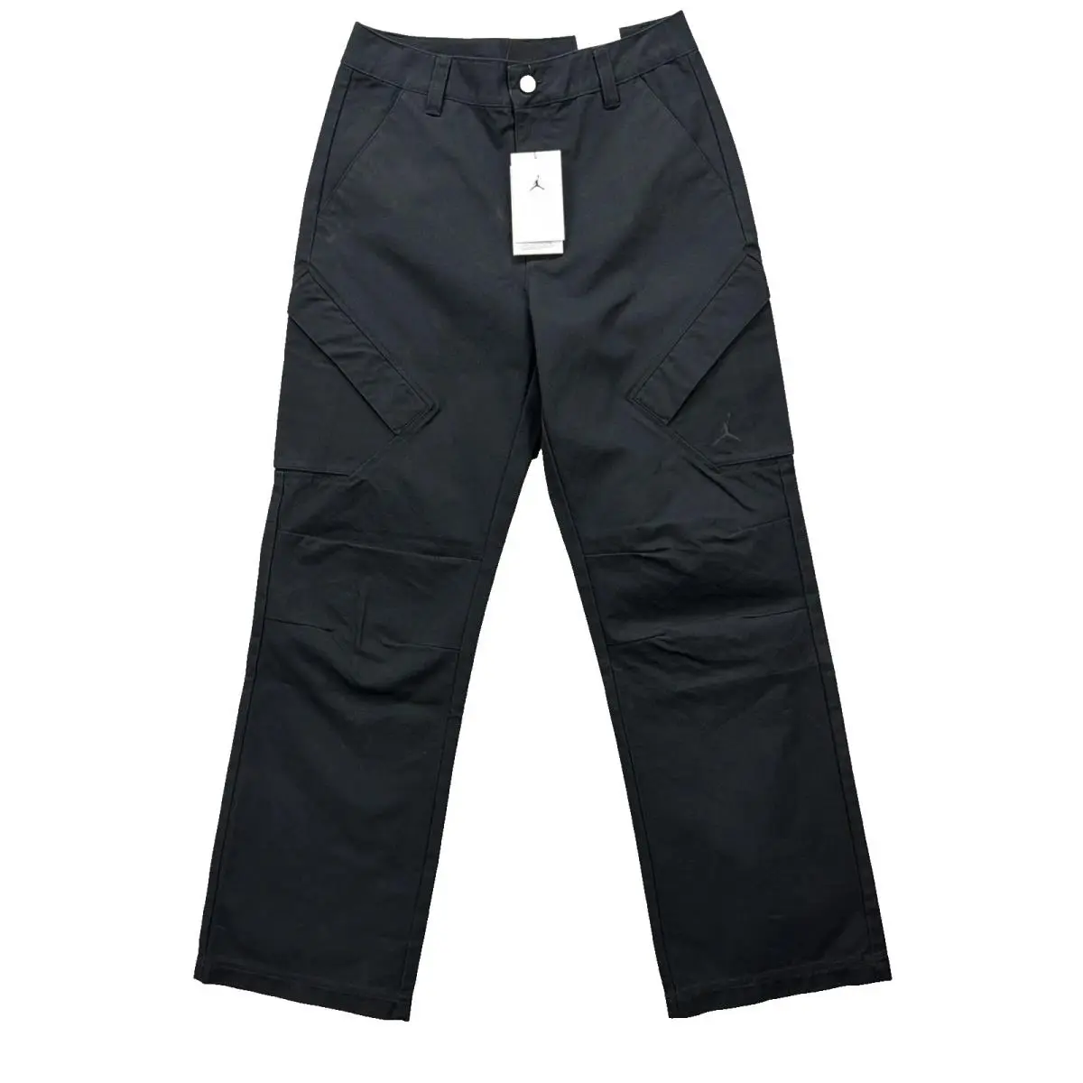 Jordan Cargo Pants Women`s Size L Black Twill Utility Pockets FV7098-010