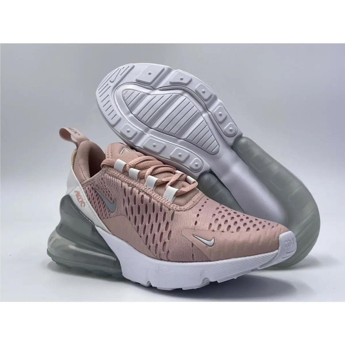 Nike W Air Max 270 Pink Oxford/mtllc Silver DM8326 600 Wmn SZ 12/MEN`S SZ 10.5