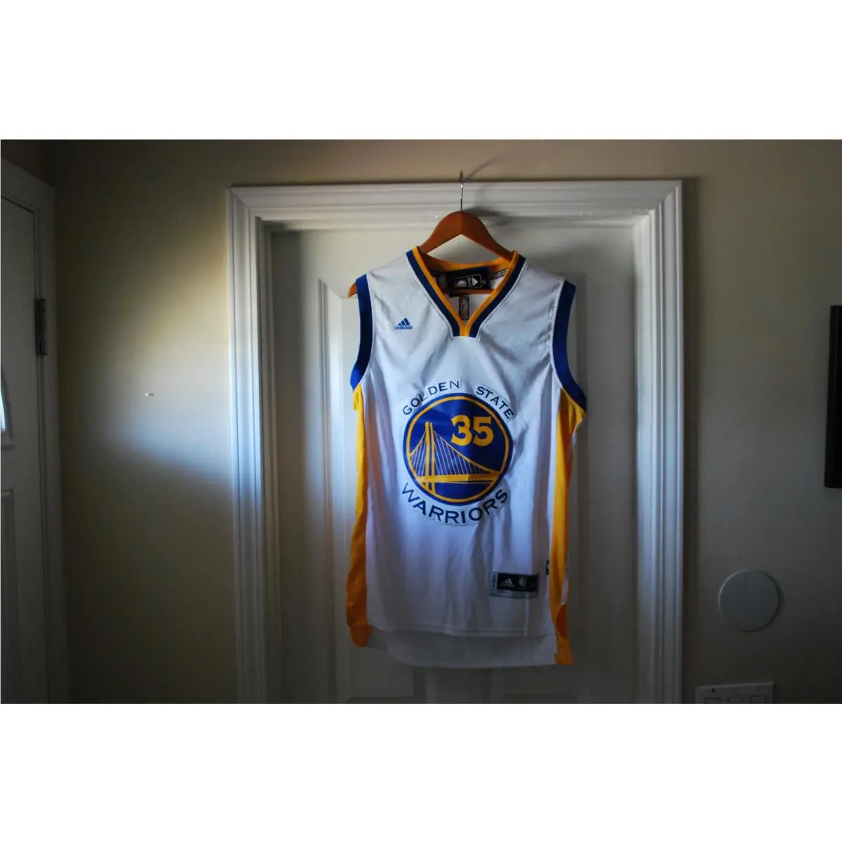 Nike KD Kevin Durant Warriors Swingman Adidas Jersey Size Medium