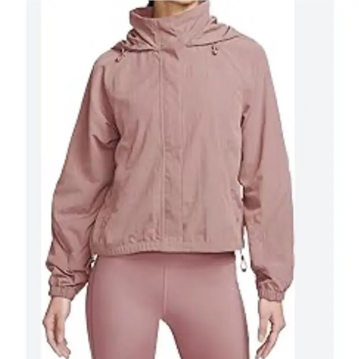Nike Running Division Women`s Repel Jacket Smokey Mauve/blacksize Large