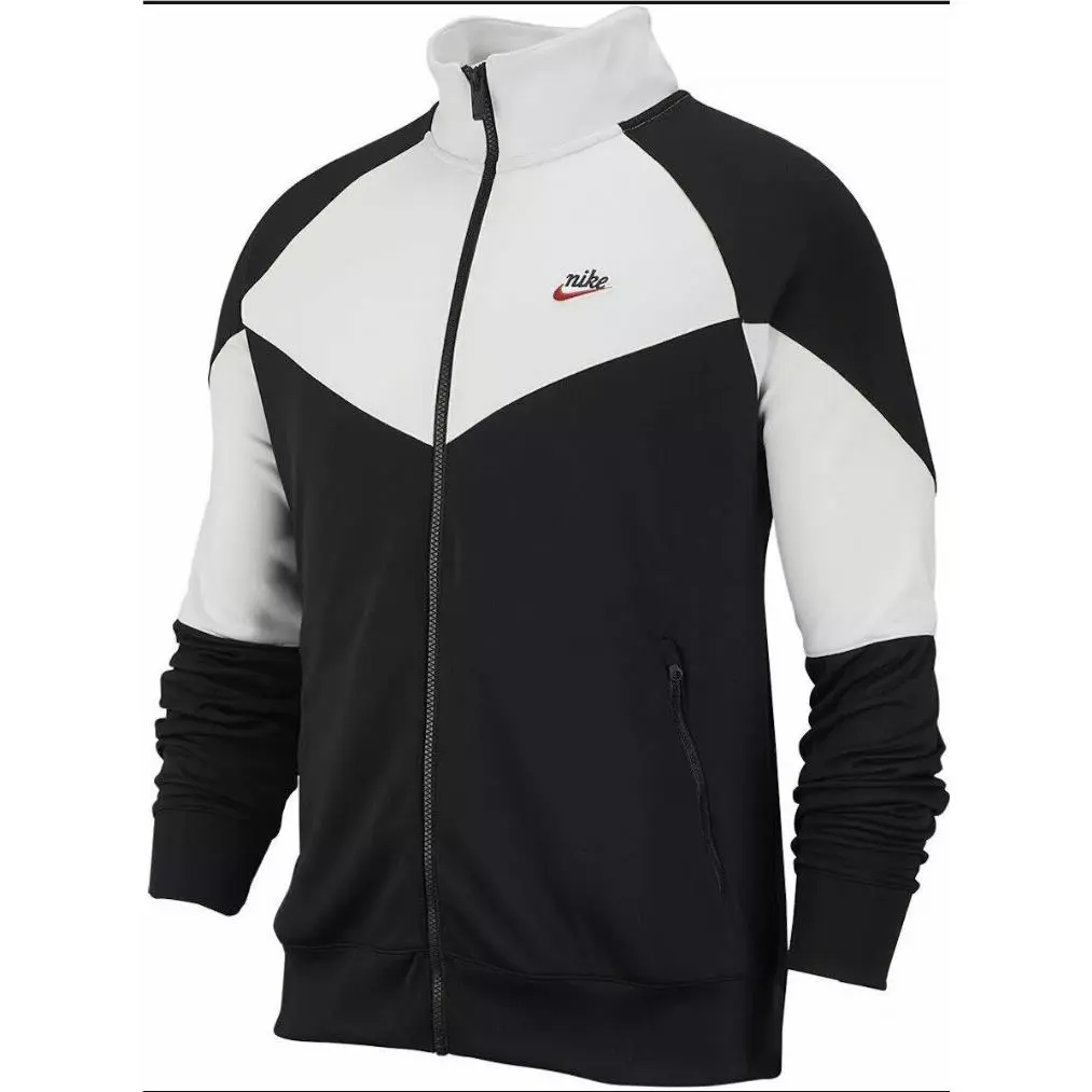 Nike Sportswear Men’s Heritage Windrunner Jacket BV2625-010 Black Extra Large