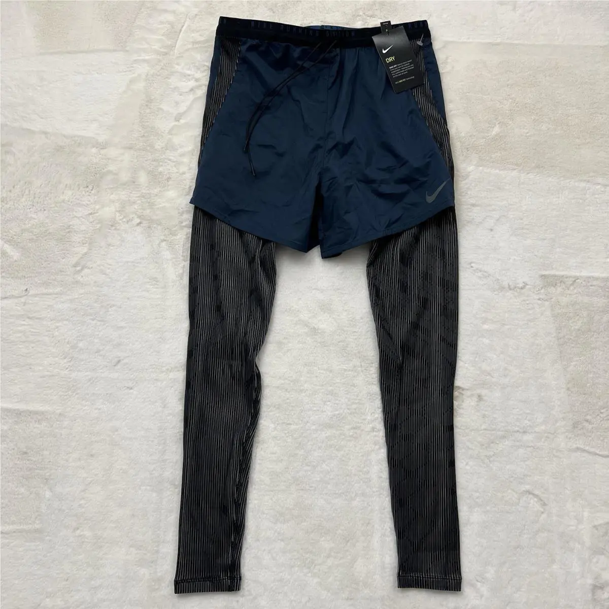 Nike Run Division Hybrid Running Tights Pants CU5560-458 Men’s Size S