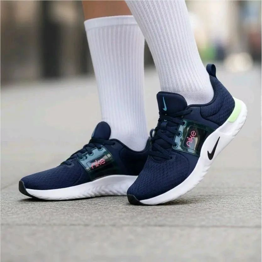 Nike Women`s Renew In-season TR 10 Blackened Blue/black Size: 7.5 CK2576-401