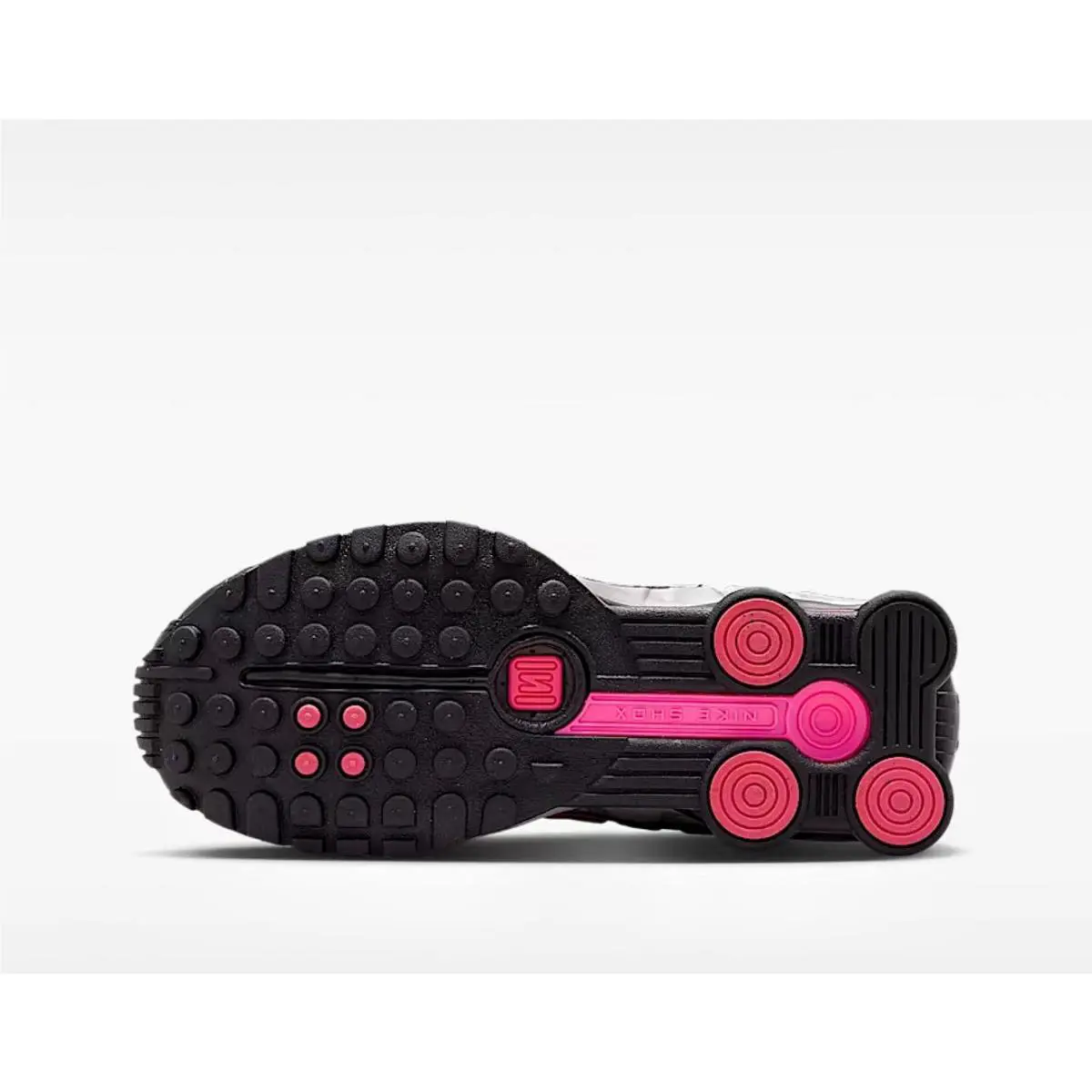 Nike shoes - Nike Shox R4 - Shox - Metallic Silver Black Pink 4