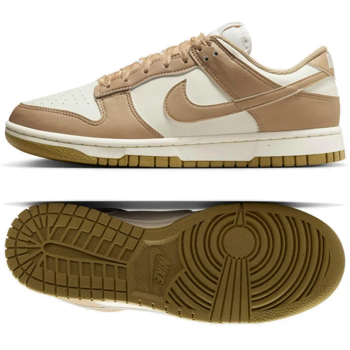 Nike W Dunk Low Next Nature Sail/parachute Beige IB7311-101 Women`s Shoes Sz 10