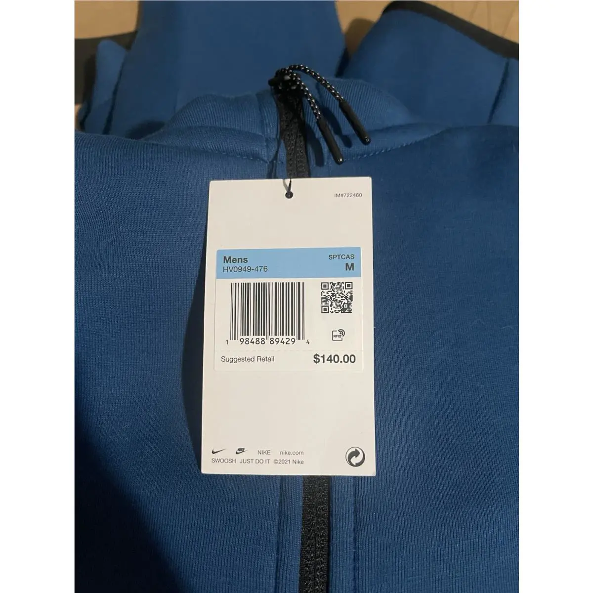 Nike clothing - Blue (UPC: 0198488933306) 11