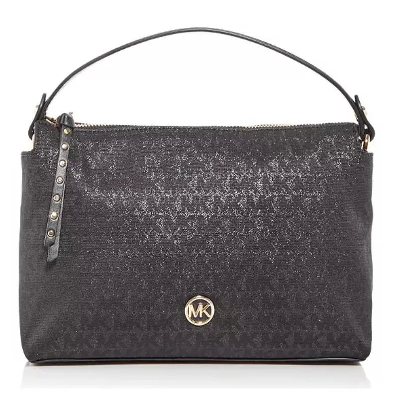 Kors Shailene Shoulder Bag Black Gold