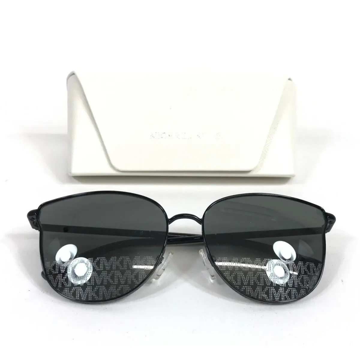 Michael Kors Sunglasses MK1120 Salt Lake City 10056G Black Frames w/ Gray Lenses