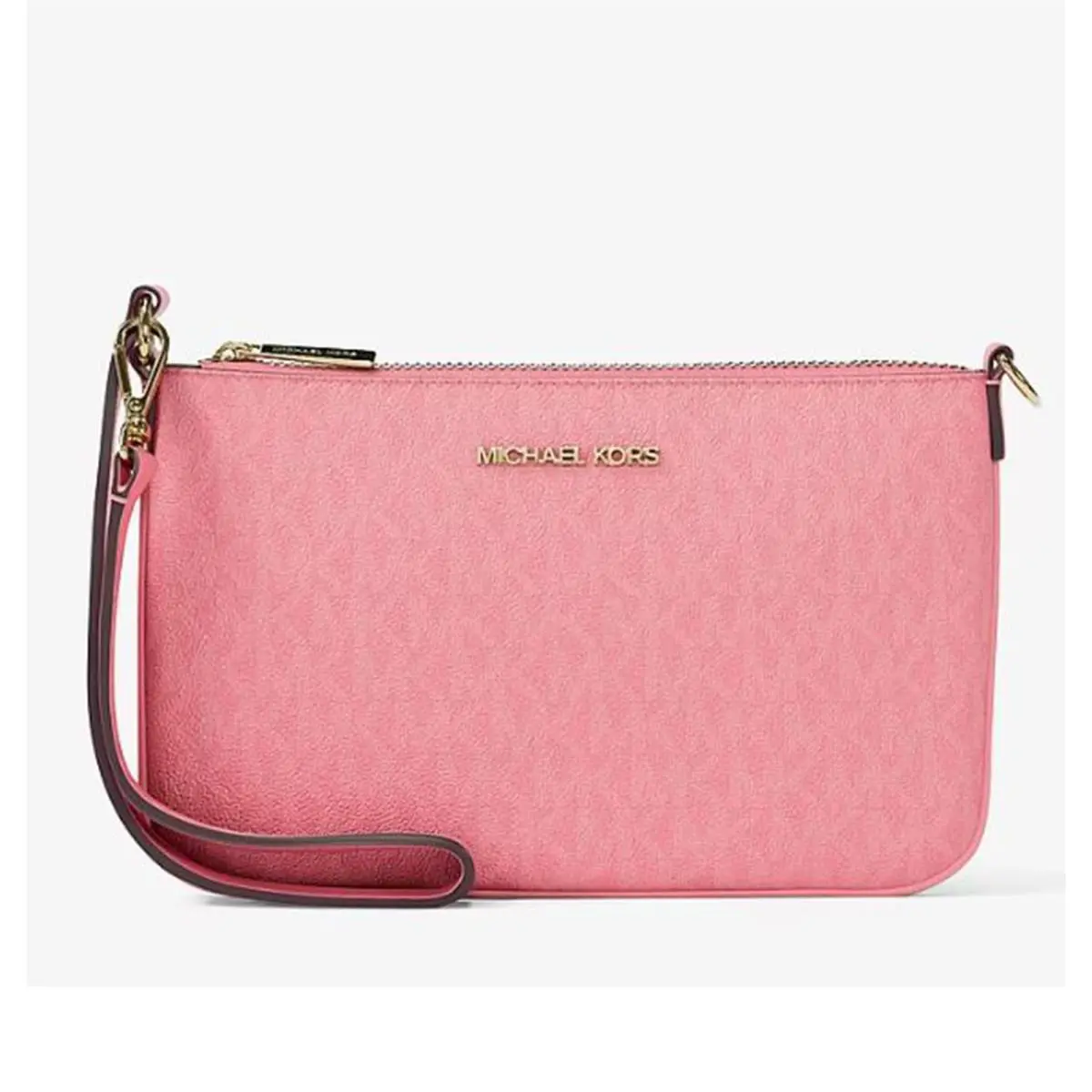 Michael Kors Outlet Jet Set Small Signature Logo Convertible Wristlet 35T4GTVW5B