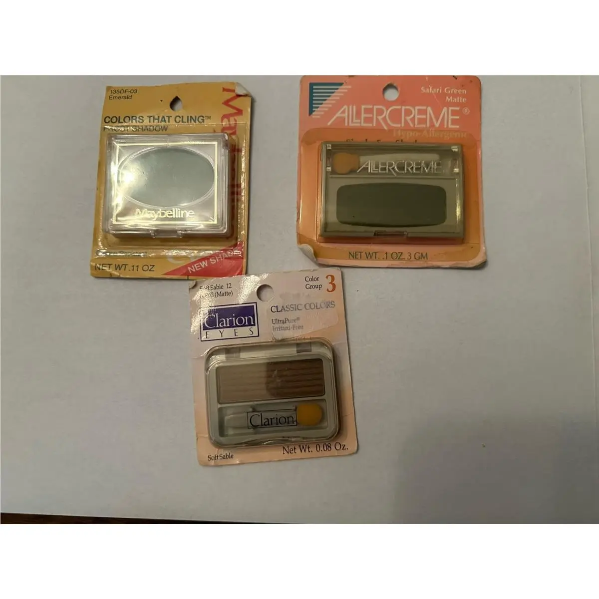 New Clarion Maybelline Allercreme Eyeshadow Professional Vintage