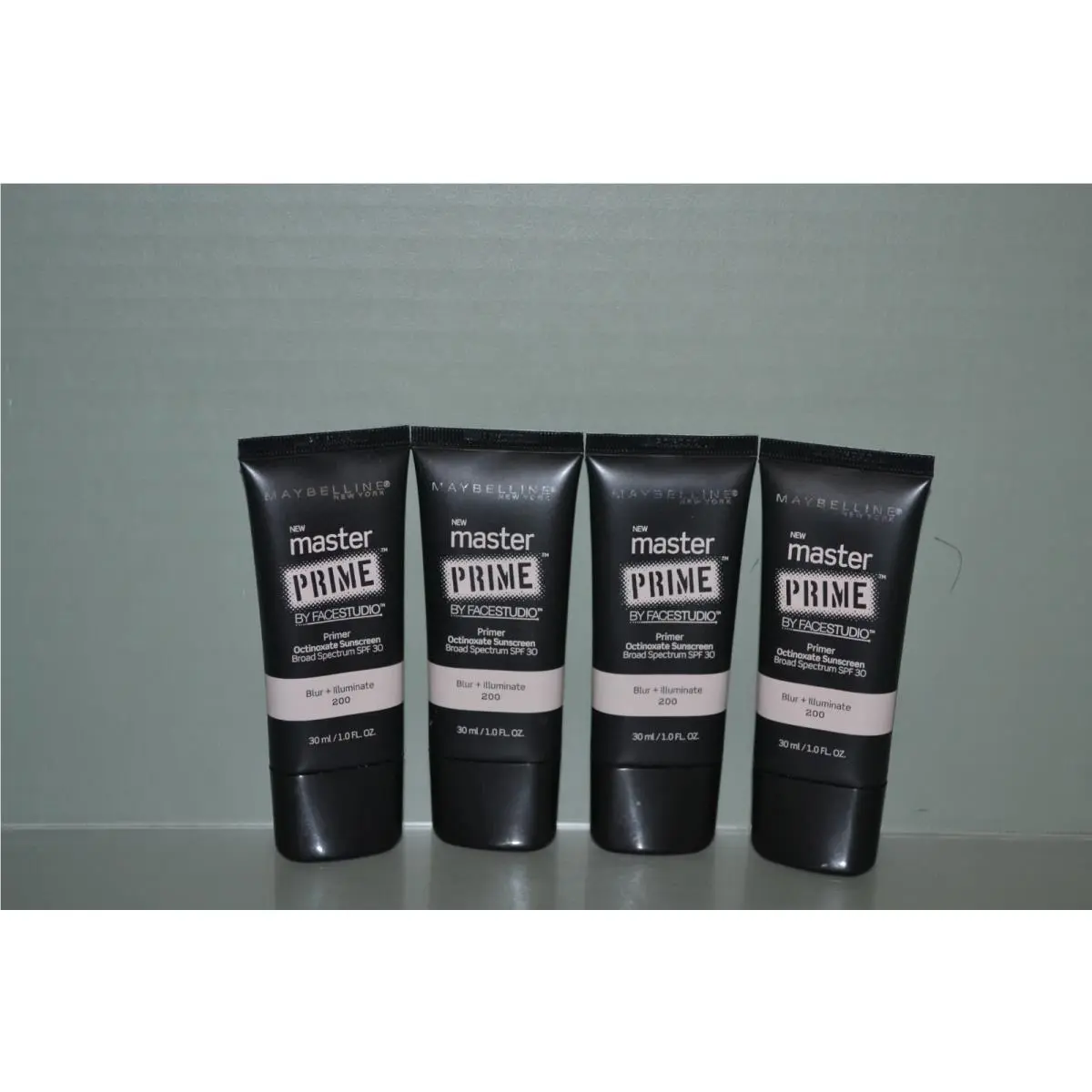 4 Maybelline Master Prime By Facestudio Primer Spf 30 Blur+illuminate 200
