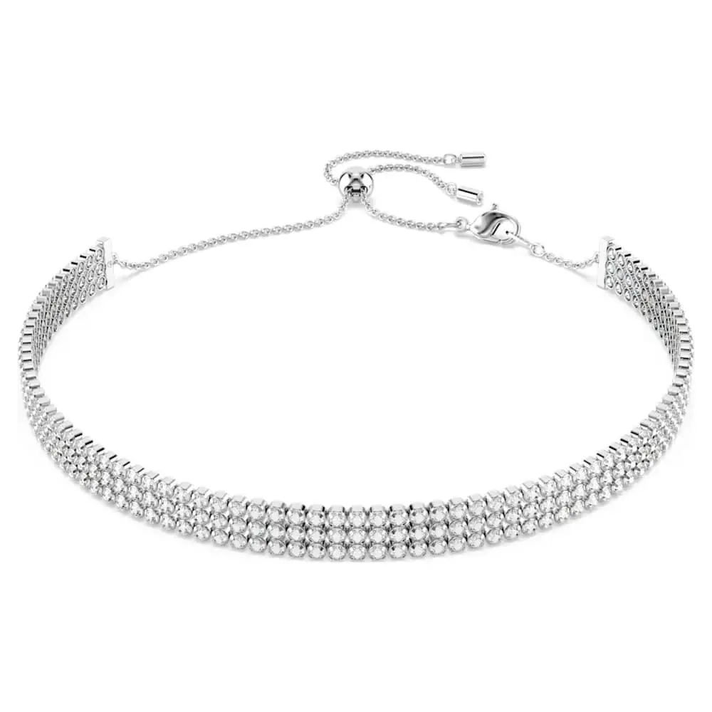 Swarovski Women`s Matrix White Crystal Choker 5685755
