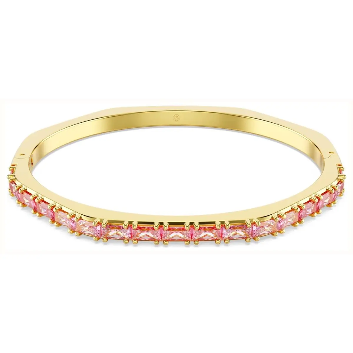 Swarovski Women`s Matrix Pink Crystal Bangle 5705791