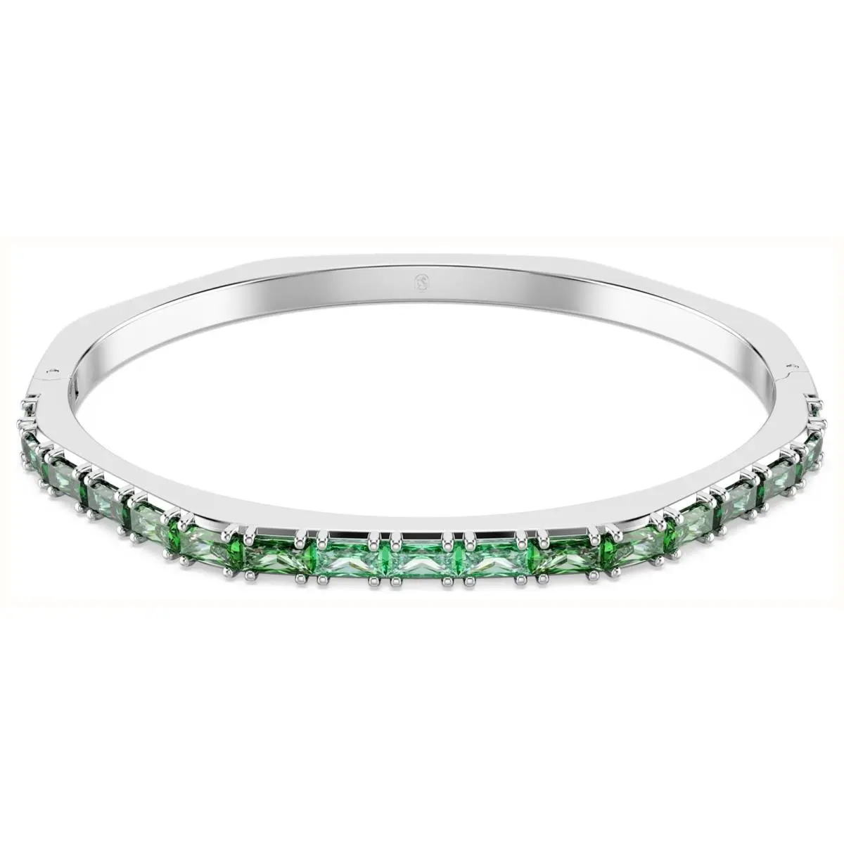 Swarovski Women`s Matrix Green Crystal Bangle 5708110