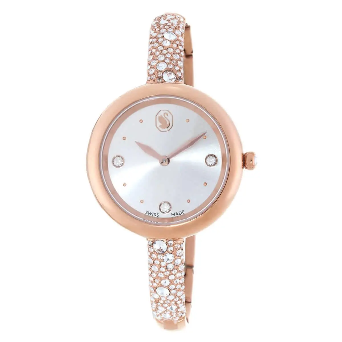 Swarovski Sublima Quartz Crystal Ladies Bangle Watch 5734633