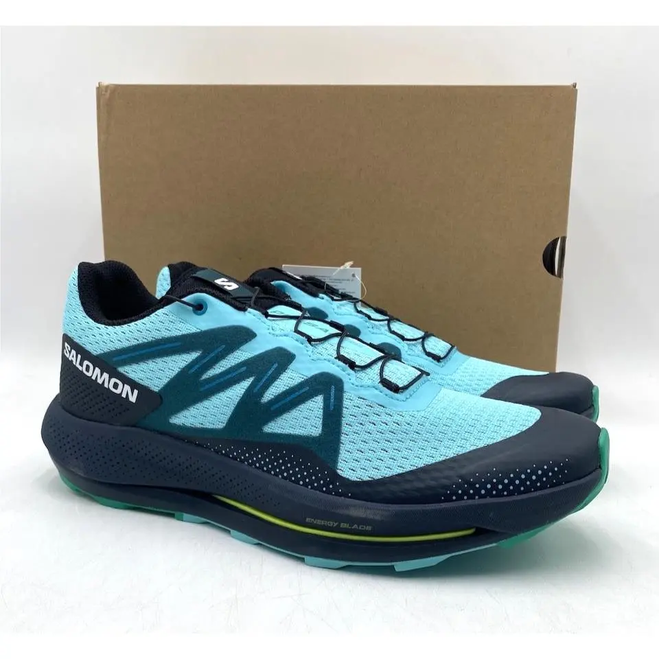 Salomon Pulsar Trail Men`s Athletic Shoes Blue Radiance Multiple Sizes