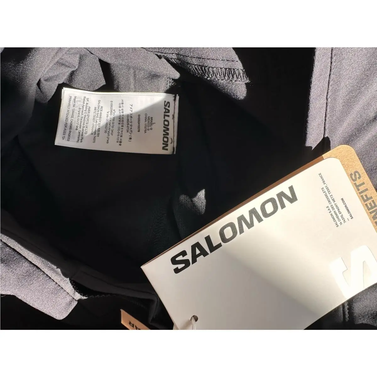 Salomon clothing - Black 8