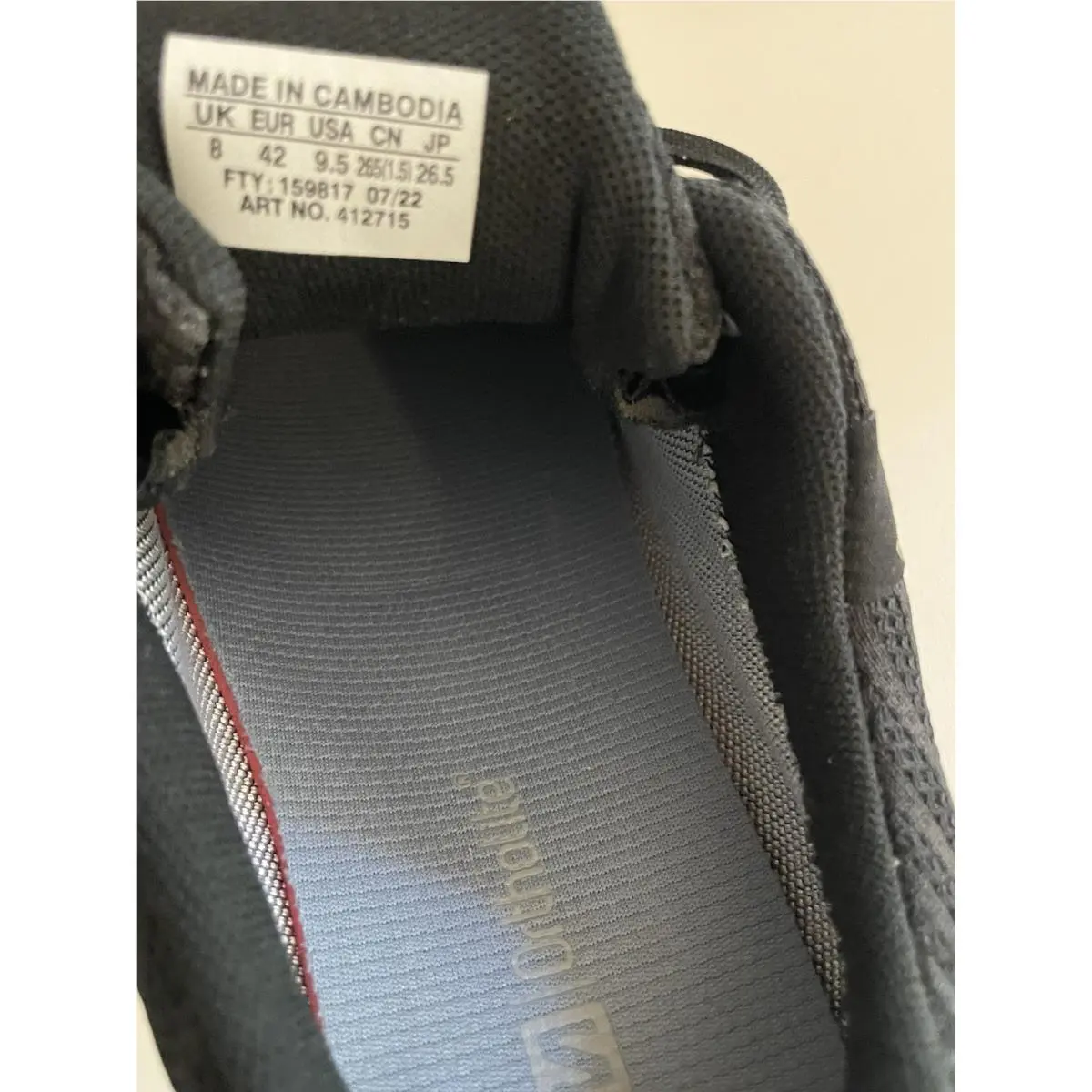Salomon shoes - Outbound Prism GTX - Outbound Prism GTX - Black 5