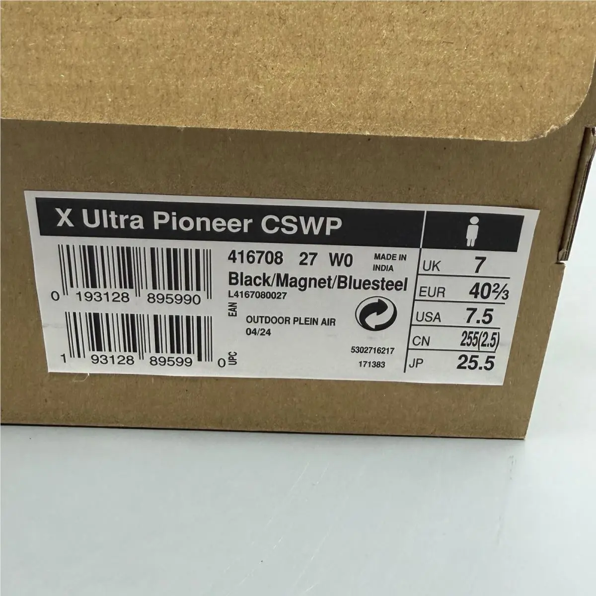 Salomon shoes - X Ultra Pionner CSWP - Ultra Pionner CSWP - 416708 - Black 14