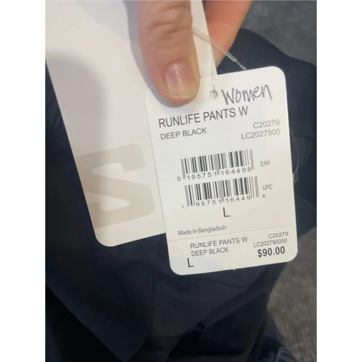 Salomon clothing - Black (UPC: 195751164498) 4