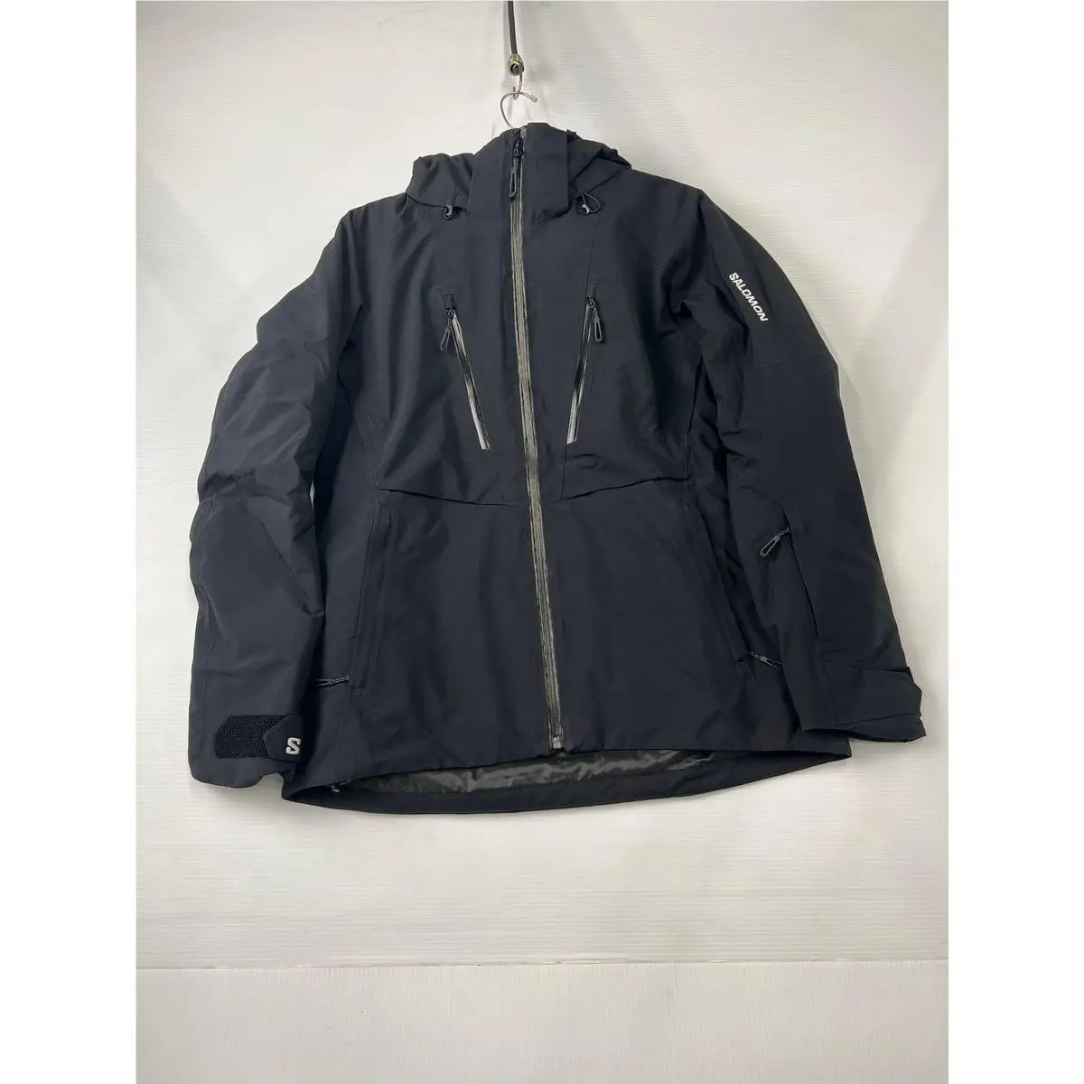 Salomon Brilliant 2.0 Insulated Jacket Hoodie Women`s Size M Black