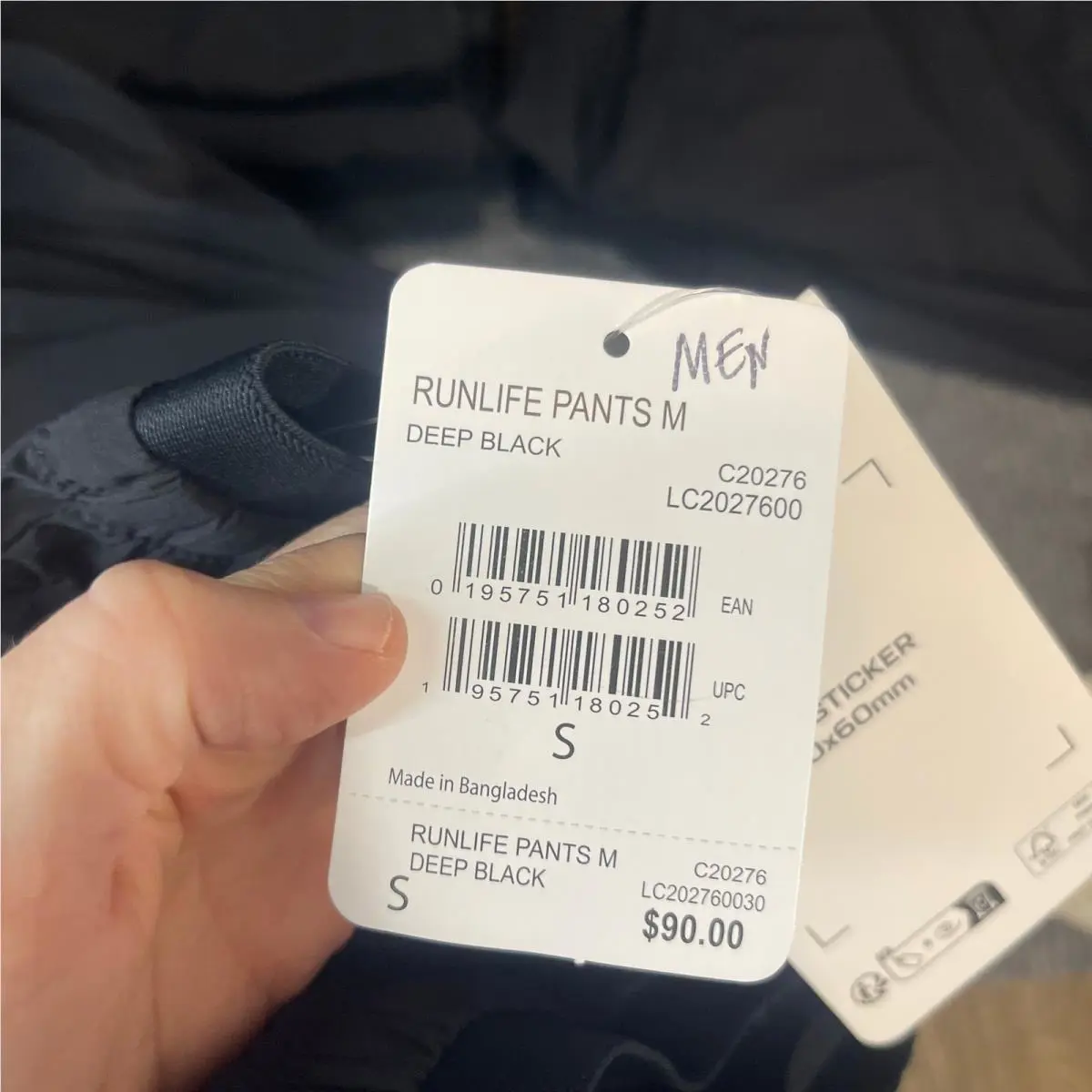 Salomon clothing - Runlife Pants M - Runlife Pants - Black (UPC: 195751180252) 4