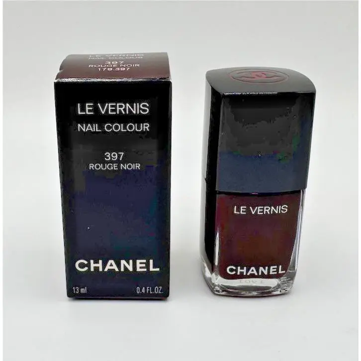 Chanel LE Vernis Nail Colour 397 Rouge Noir 13mL / .40 Fl Oz Limited Edition