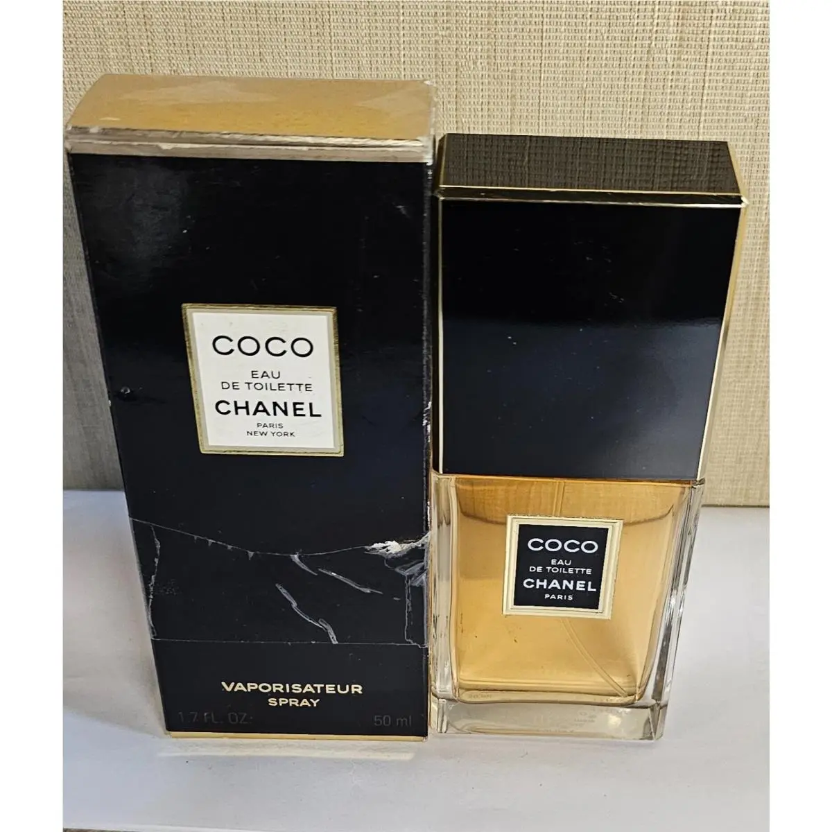 Coco Chaneel By Chanel Edt Spray 1.7/1.6oz50ml In Damage Box Same As Picture