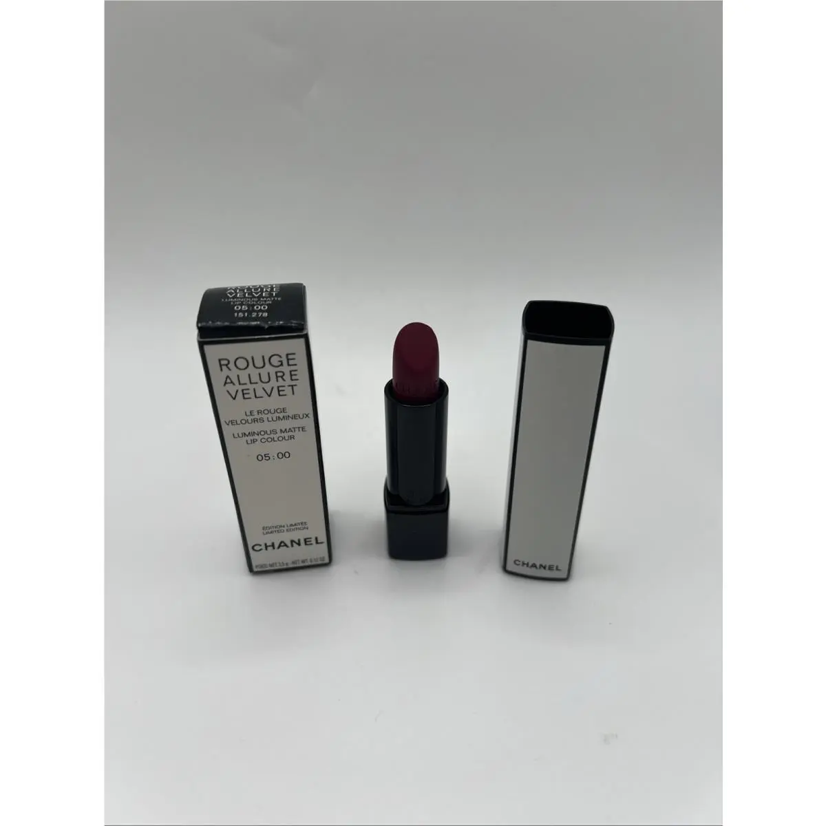 Chanel Rouge Allure Velvet Nuit Blanche Luminous Matte Lipstick 05:00 Limited