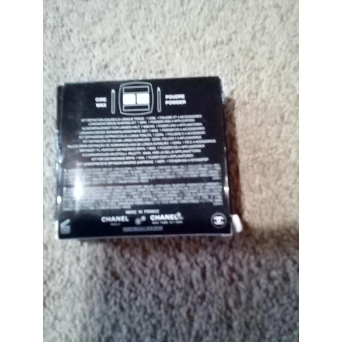 Chanel La Palette Sourcils Brow Wax Brow Powder Duo 03 Dark