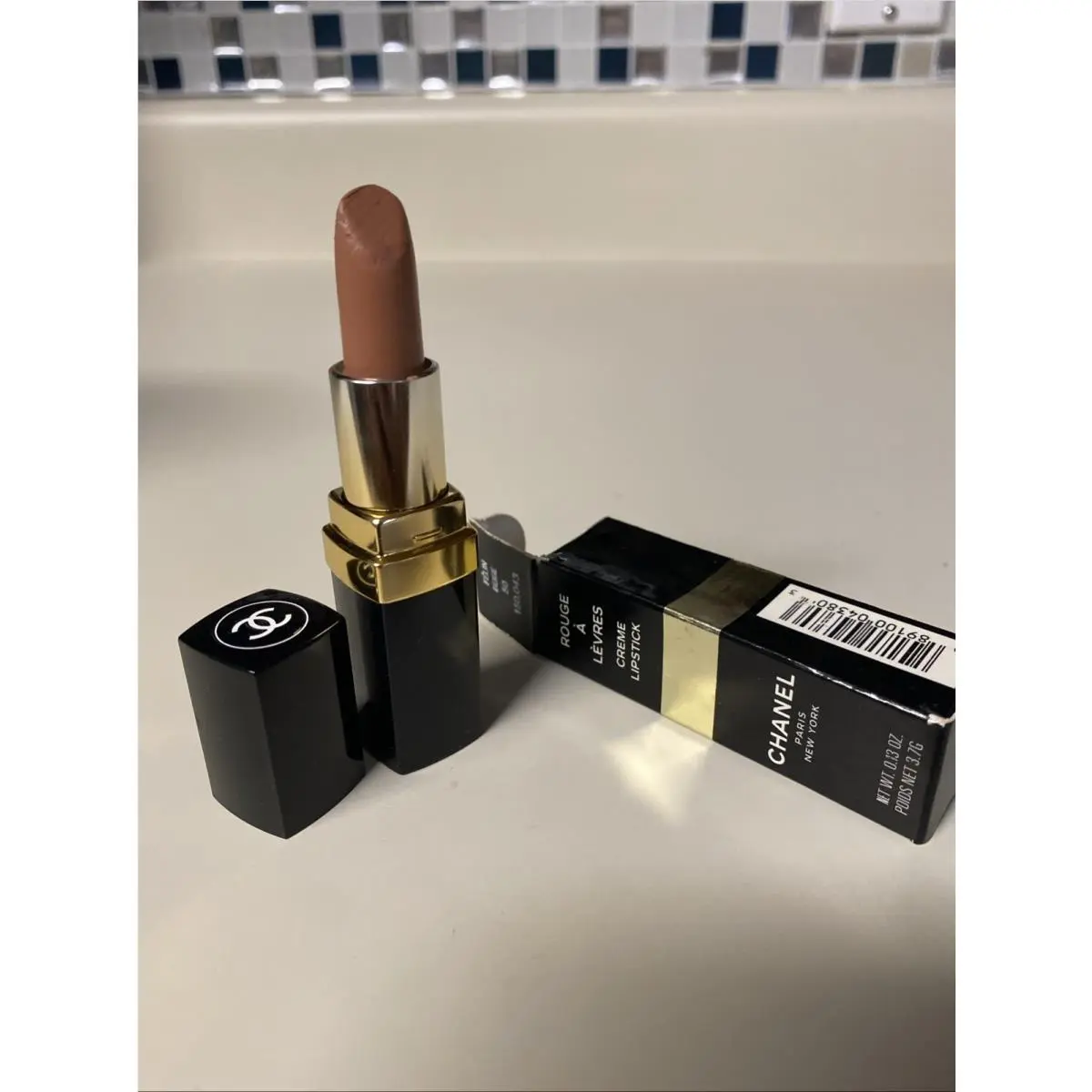 Vintage Chanel Rouge Creme Lip Color 50 Beige Hard Color to Find As Is