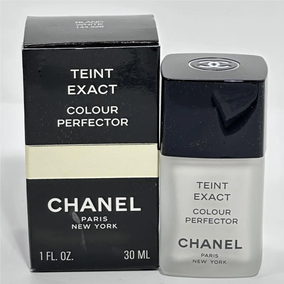 Chanel Teint Exact Colour Perfector Blanc White 144.526 Y2K Vintage Nos