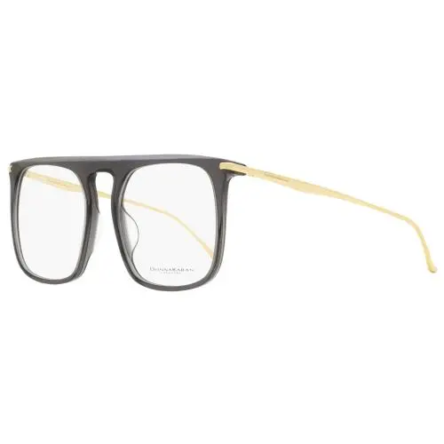 Donna Karan Square Eyeglasses DO7000 011 Transparent Gray/gold 52mm 7000 by DKNY