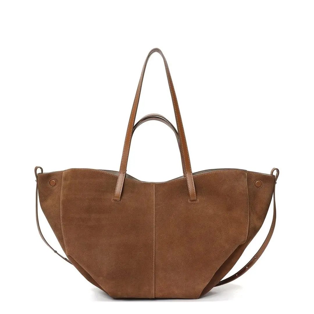 Louis Vuitton Tiffany Fred Paris Lambskin Suede Tote Women`s