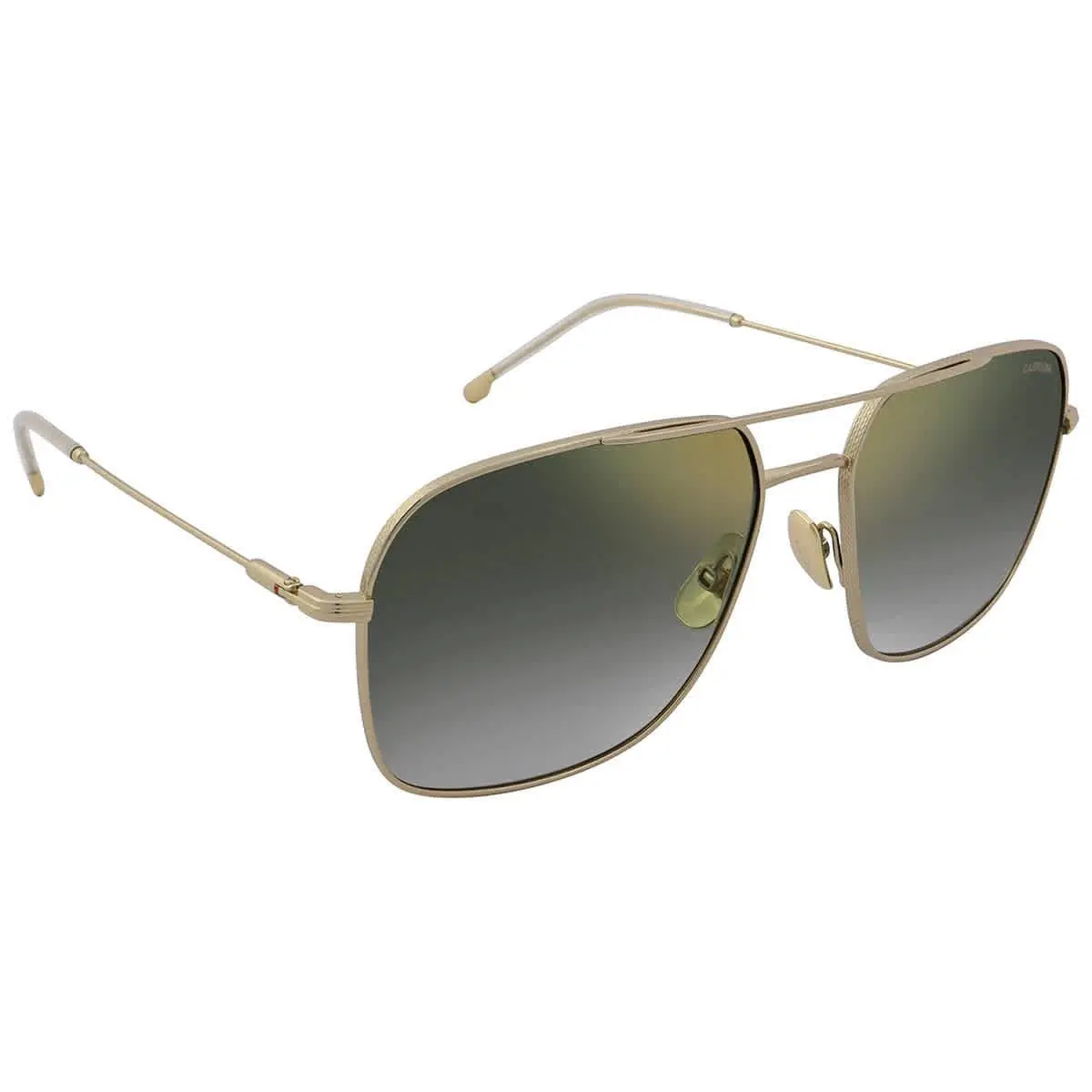 Green Gradient Gold Mirror Navigator Unisex Sunglasses  247/S by Carrera