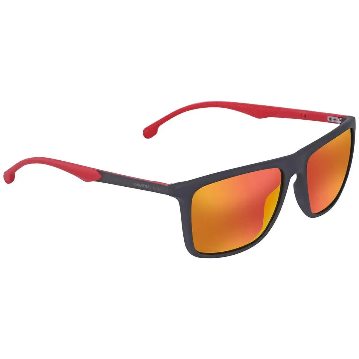 Red Rectangular Unisex Sunglasses  8032/S 0003/W3 57 by Carrera
