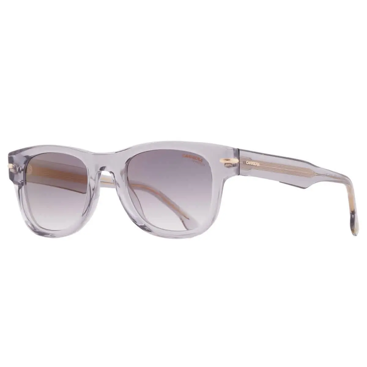 Carrera Grey Gradient Gold Mirror Square Men`s Sunglasses Carrera 330/S 0KB7/FQ