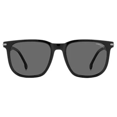 Carrera Women`s Modern Sunglasses 08A/M9 Black Grey - Black/gray