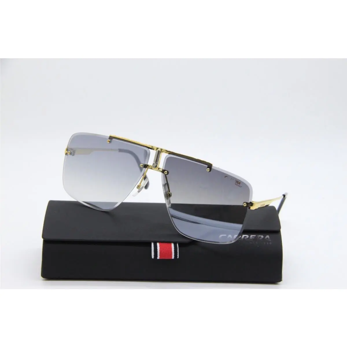 Carrera 1016/S Rhlic Gold Black Sunglasses W Case 64-11