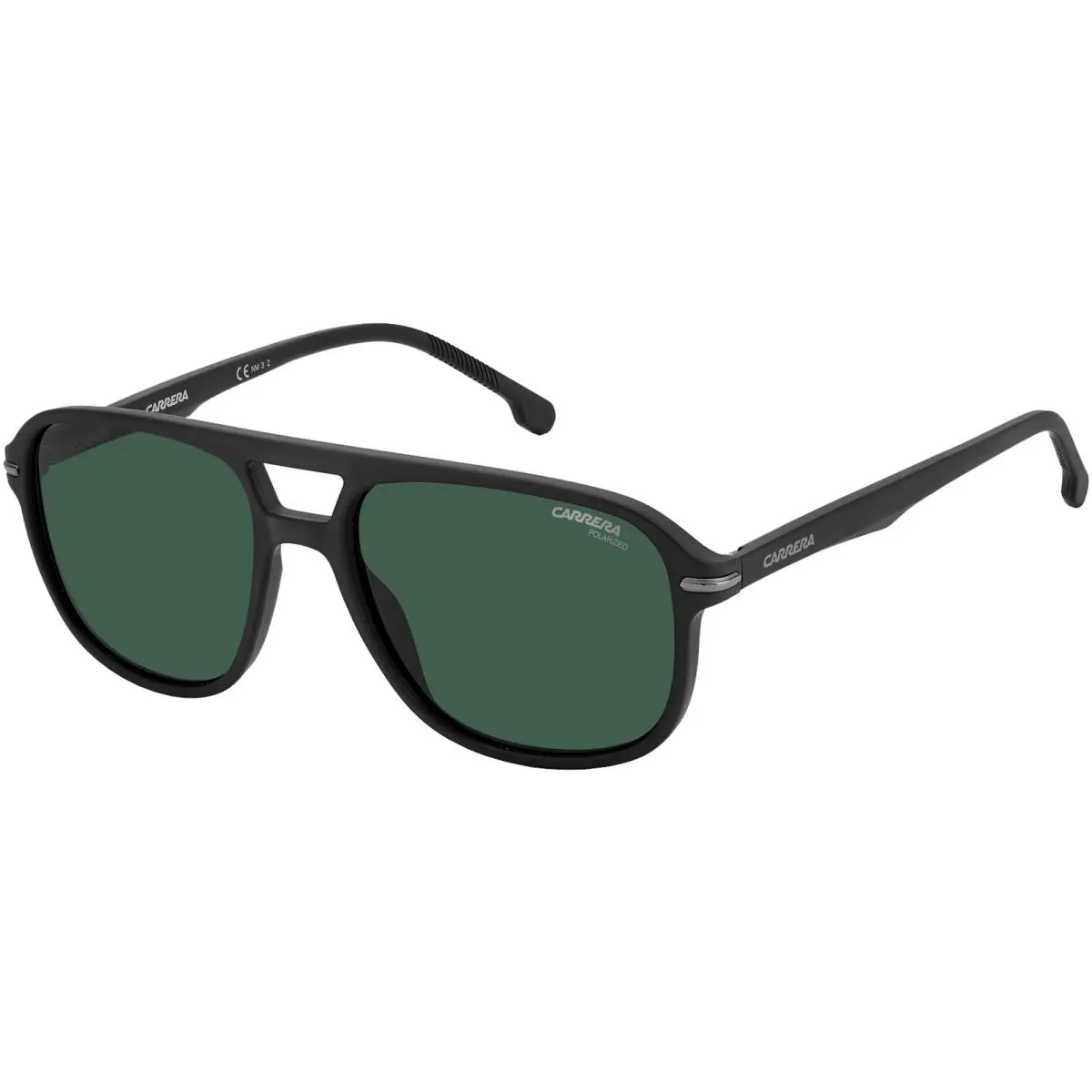 Carrera Polarized Men`s Black Navigator Sunglasses - CA279S 0003 UC
