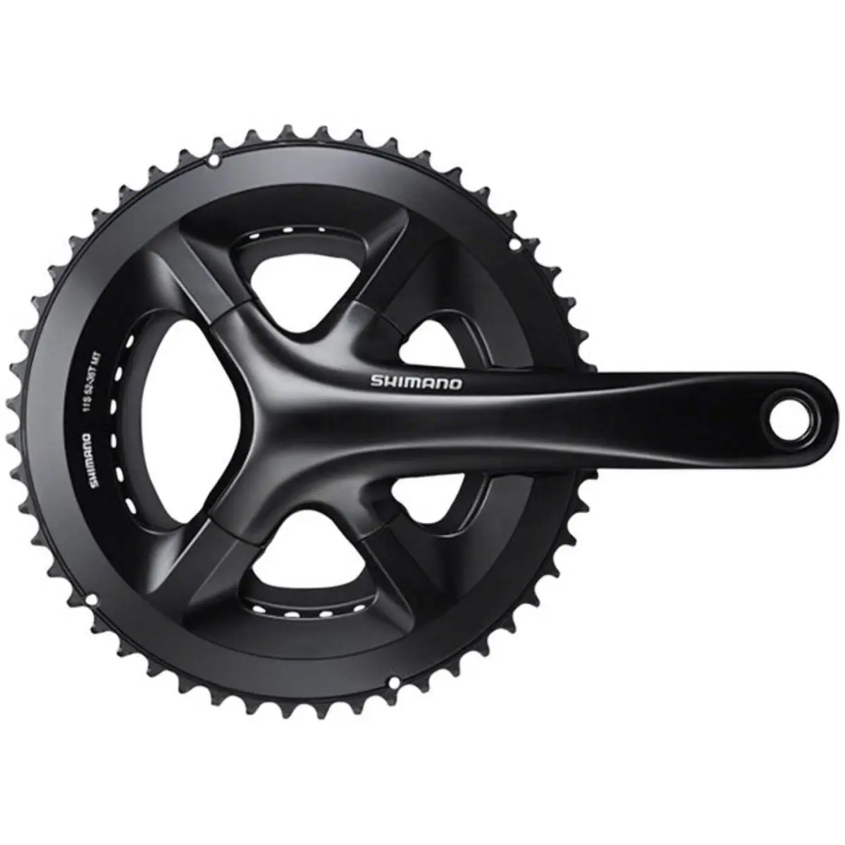Shimano 105 FC-RS510 Crankset - 11-Speed 50/34t 110 Asymmetric Bcd Hollowtech