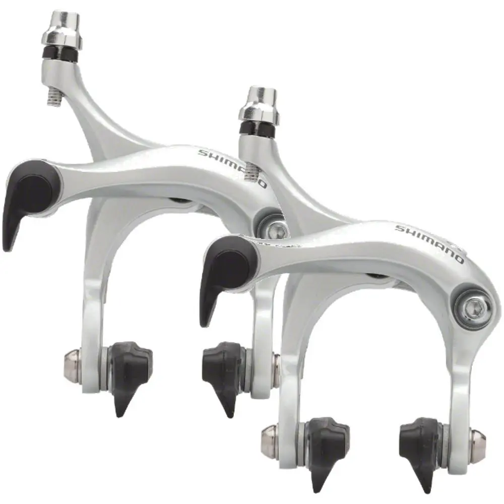 Shimano BR-R451 Mid-reach Road Brake Calipers Silver Compatible with Sti