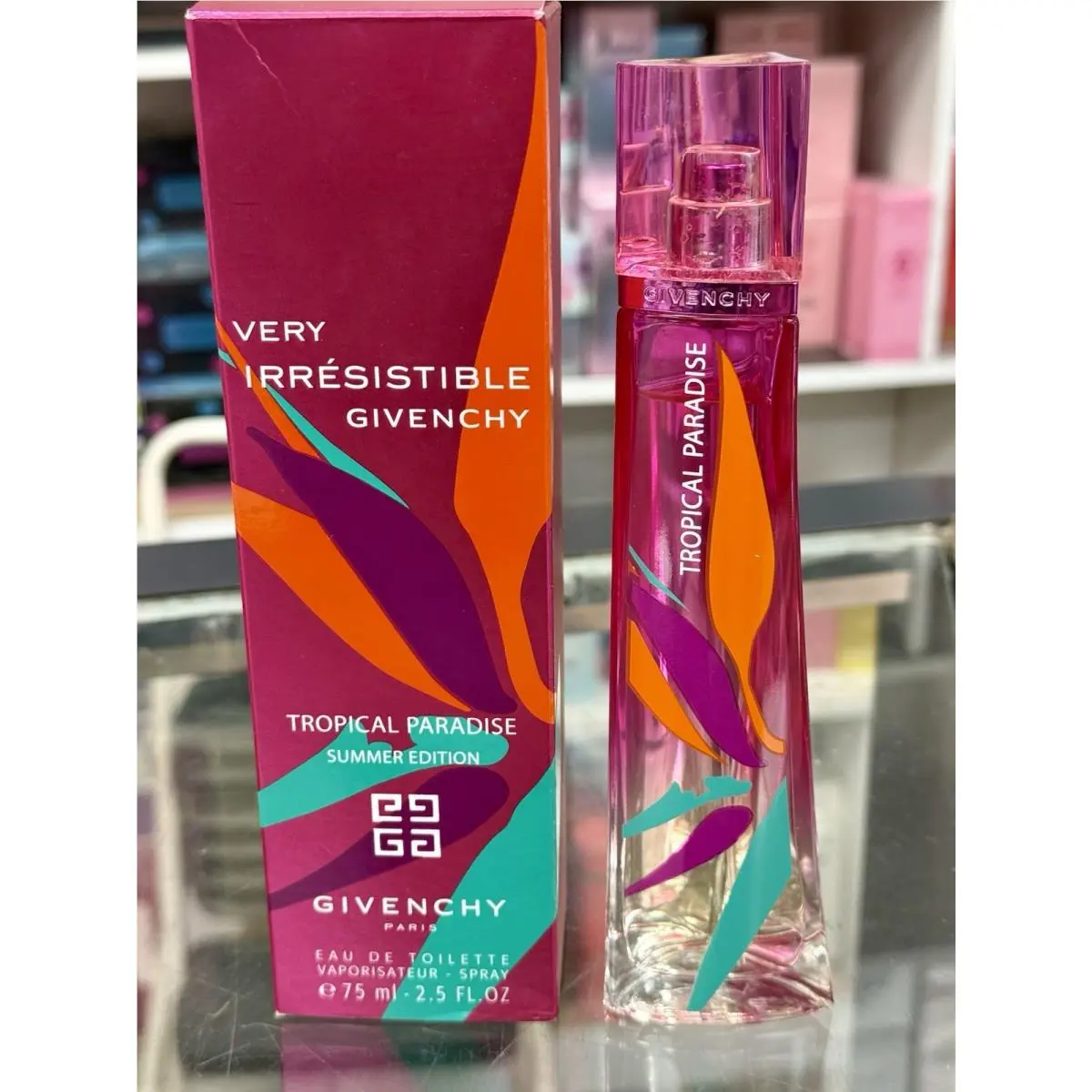 Givenchy Very Irresistible Tropical Paradise 75ml 2.5oz Summer Ed. Edt Spray